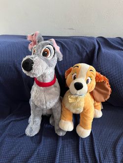 Disney Lady and the Tramp Plushies
