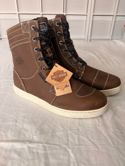 Harley- Davidson Steinman Hightop Riding Boots
