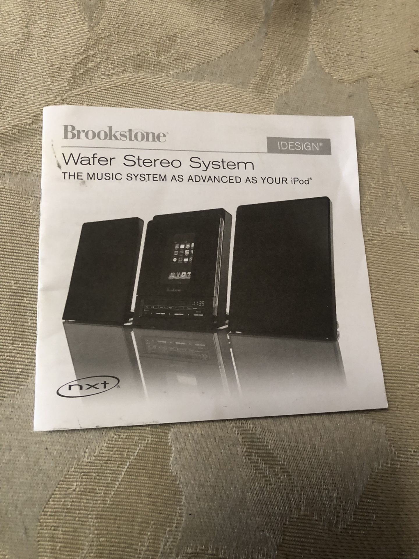 Free iPod 16gb With Wafer Stereo System With Subwoofer From Brookstone iDesign
