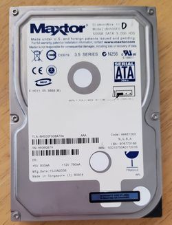 USED Maxtor Hard Drive