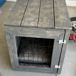 Custom Dog Kennel/side Table 