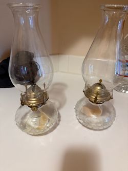 Set of Antique Kerosene Lamps