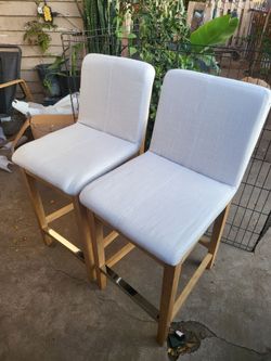 Mid Century Style Barstools Set Of 2