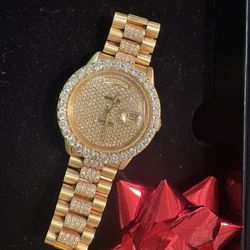 Rolex President 18k Diamonds