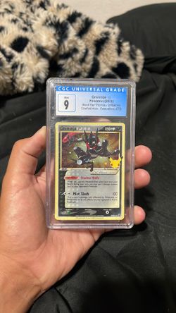 Graded Pokemon card