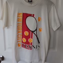 Vintage 80s New York City Tennis Tshirt 