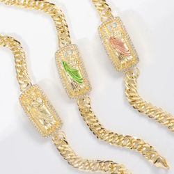 Beautiful Saint Jude 18K GOLD Bracelets