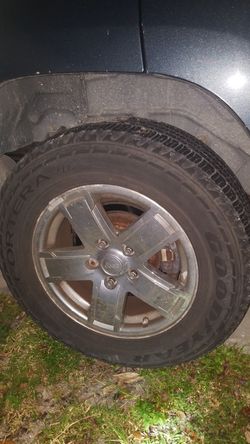 Jeep grand Cherokee tires and rims