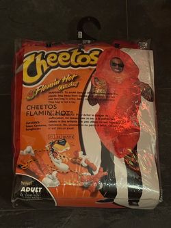 Flamin hot Cheetos adult halloween costume