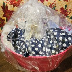 Baby Shower Gift Basket Girl 