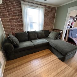 Olive Green Modular sofa