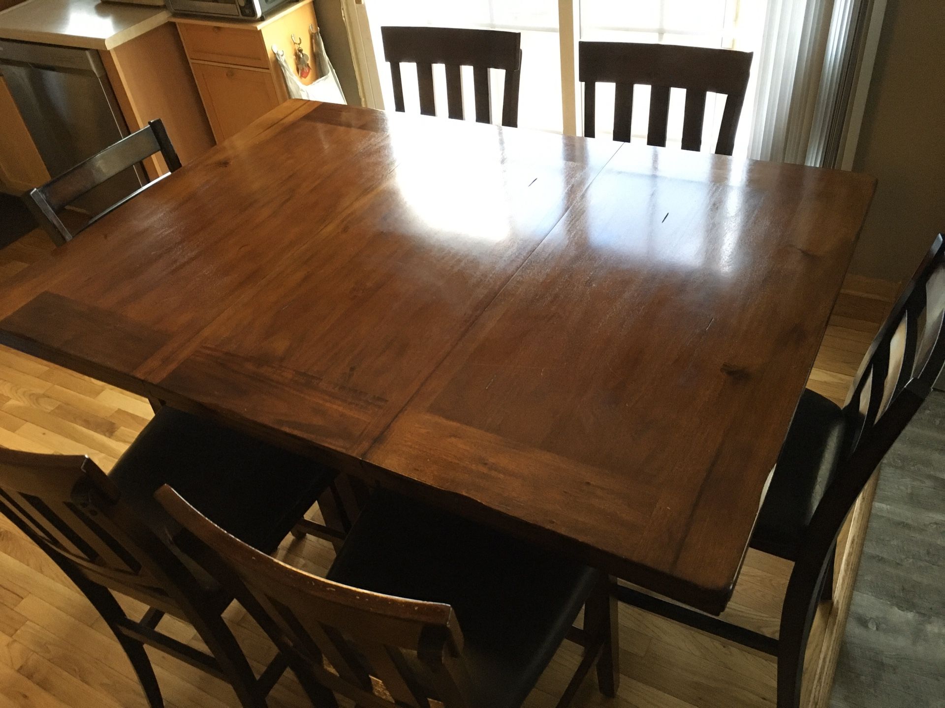 Ashley furniture High top table & 6 chairs for Sale in Plainfield, IL OfferUp