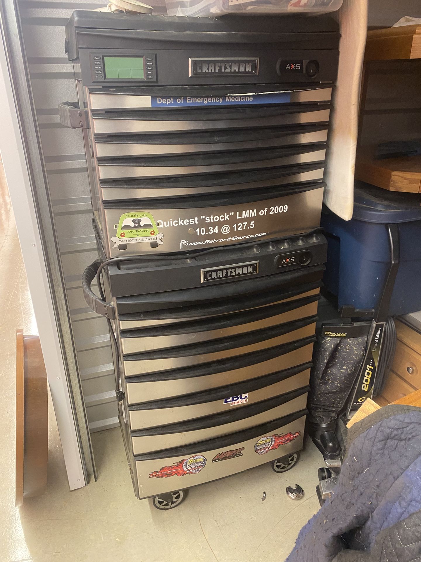 Craftman double toolbox