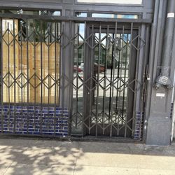 Metal Gate For A business 