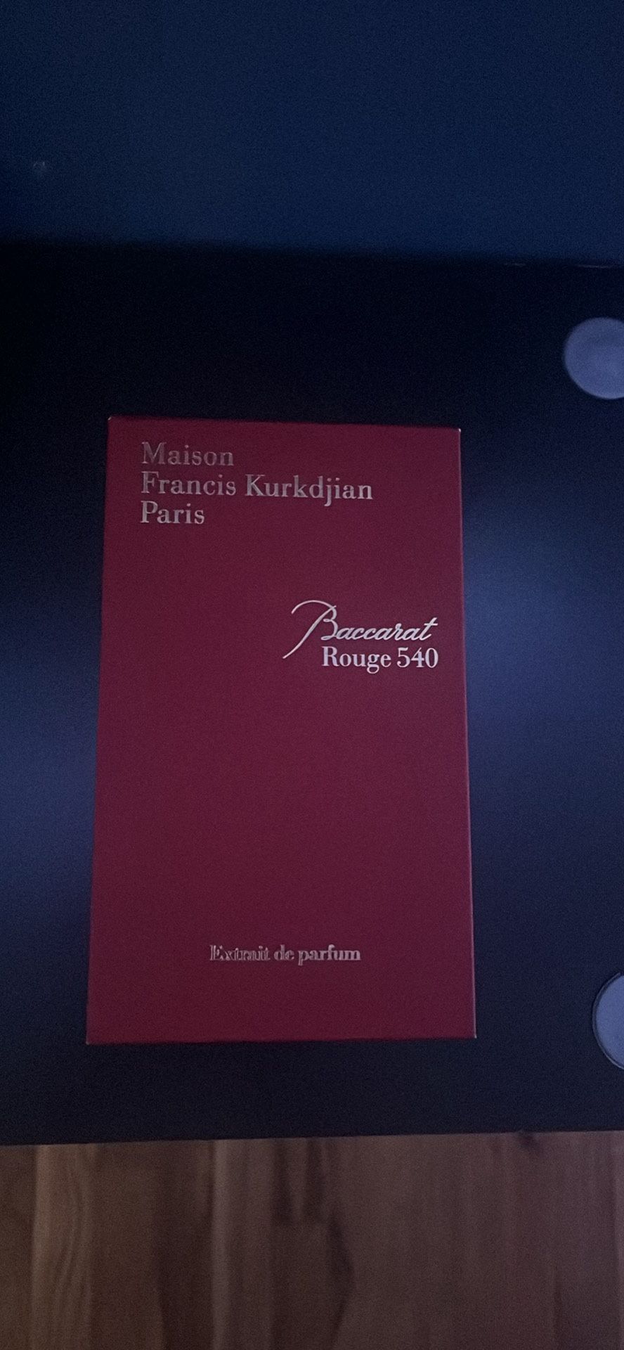 Maison Francis Kurkdjian Paris Baccarat Rouge 540