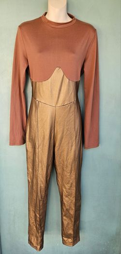 HALLOWEEN JUMPSUIT BURNT ORANGE