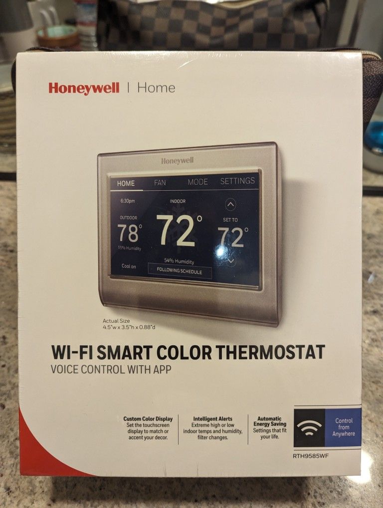 HONEYWELL SMART WIFI COLOR TOUCHSCREEN THERMOSTAT