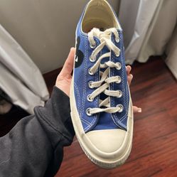 Converse X COMME des Garçons Blue Low Top
