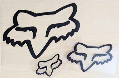 Fox Racing logo Vilyl Decal