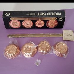 Vintage The Cellar 4 Piece Mold Set