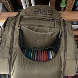 Grip Bag With Disc For Disc Golf