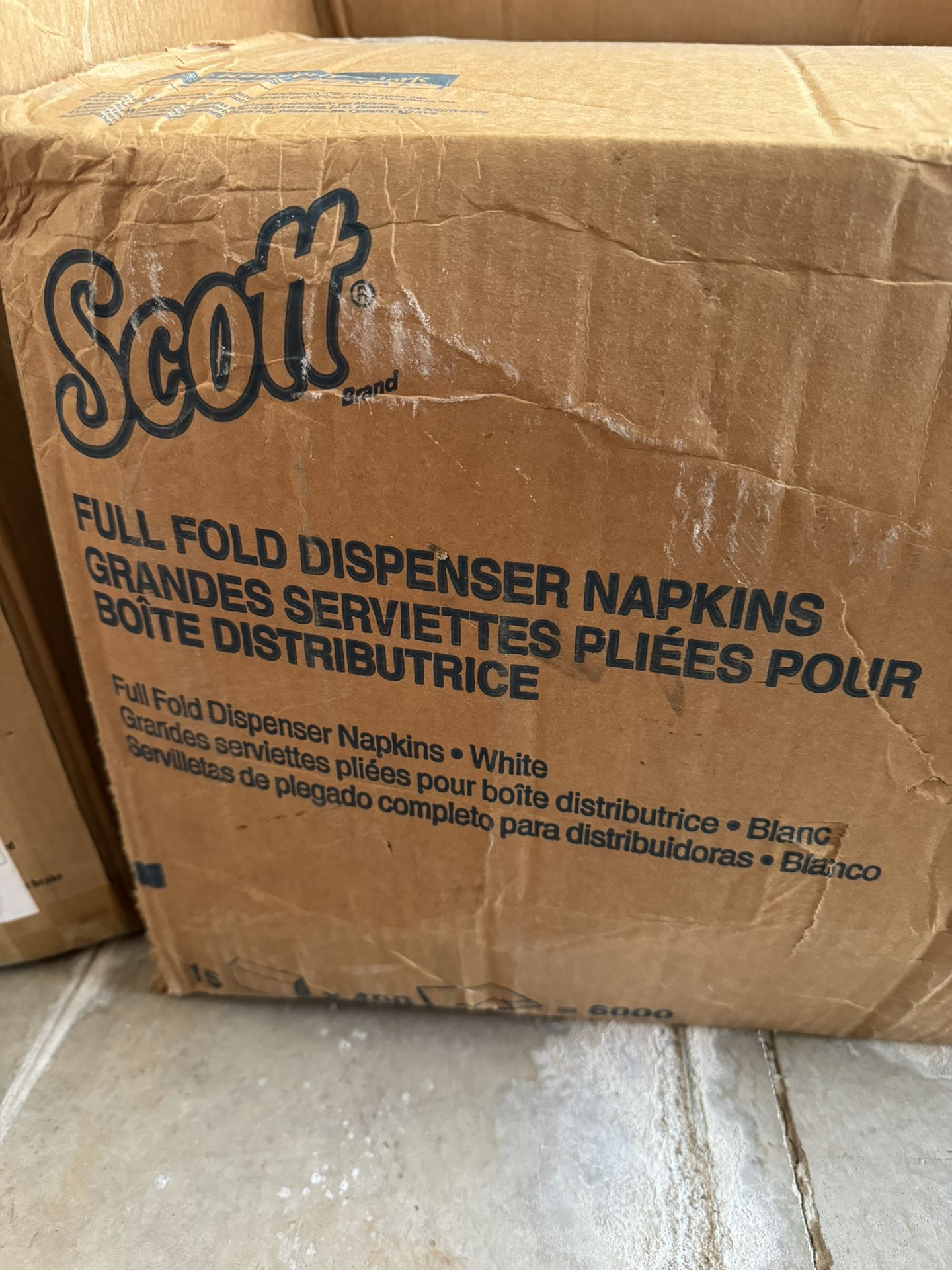 Scott Full Fold Dispensary Napkins