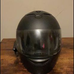 Motorcycle Helmet W/ Wireless Headset 