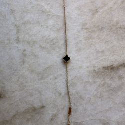 18k Gold Bracelet Onyx 