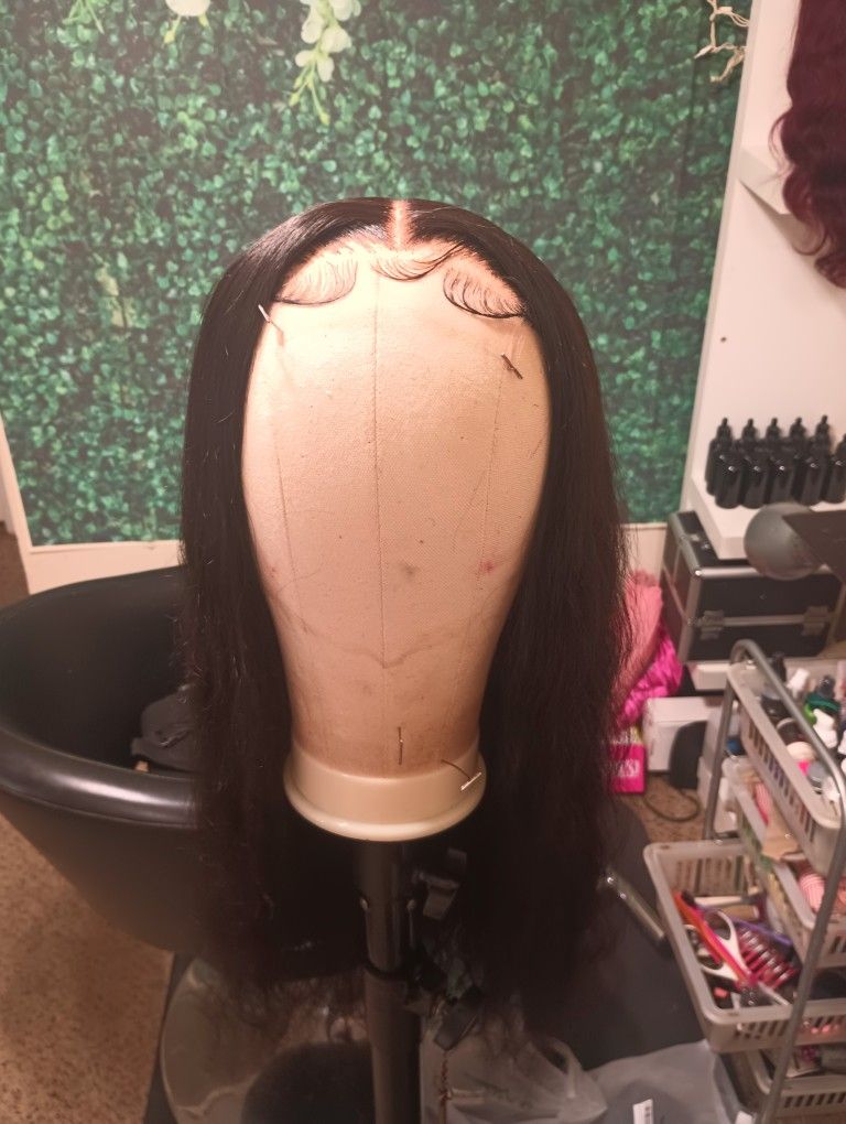 Glueless Closure Wig Health & Beauty