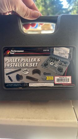 Pulley puller and installer set
