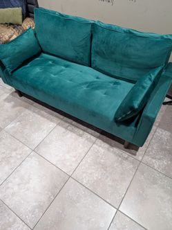 Green couch