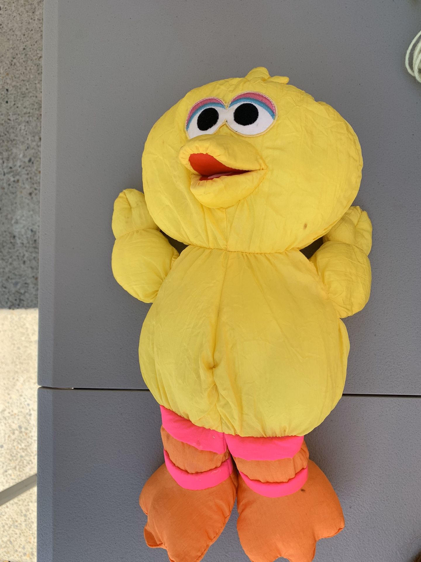 1992 Big Bird Playskool stuffed animal