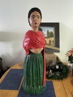 3 Foot Frida Kahlo Garden Statue