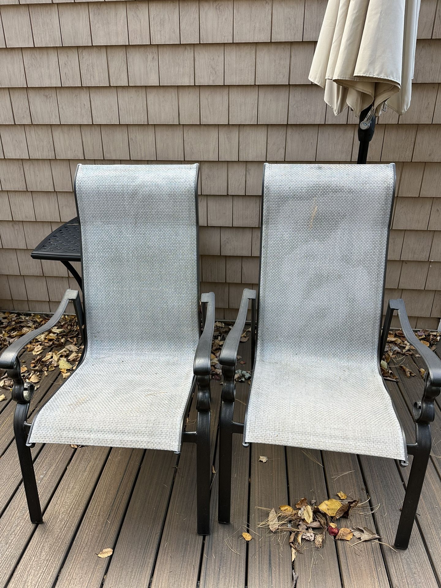 2 Sturdy Chairs