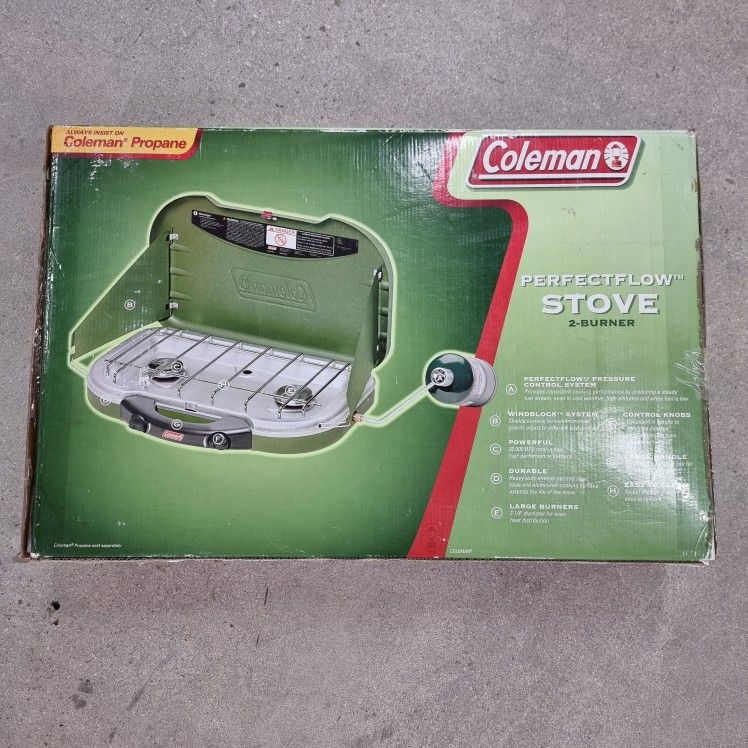 Coleman Perfect Flow Portable Propane Stove