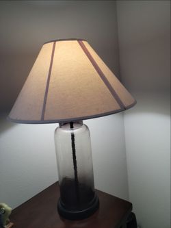 Glass lamp