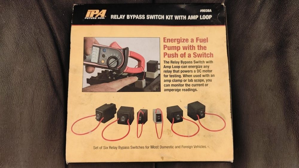 IPA Tools 9038A Relay Bypass Switch With Amp Loop, Black New Free Shipping USA E - Foto 9