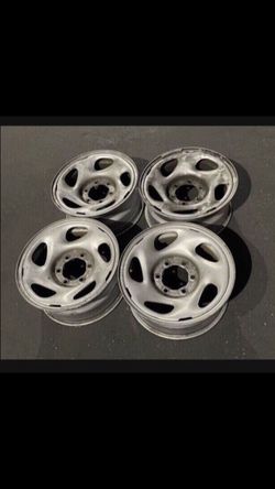 4 - 16x7 6x5.5 Toyota Tacoma Tundra 4runner tahoe Yukon Wheels Rims