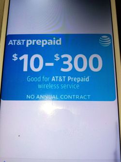 Att prepaid refill card.......2 cards $45 each