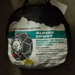 Tire Snow Chain, Diamond Pattern