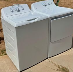 GE , electric Washer and dryer