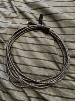 10ft Braided USB-C to Lightning Cable