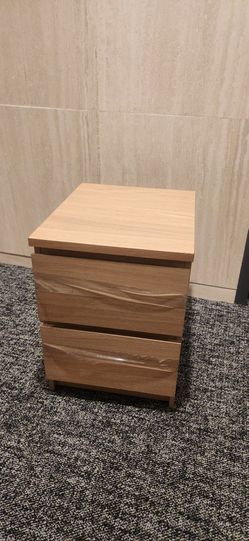 Nightstand dresser with two drawer s