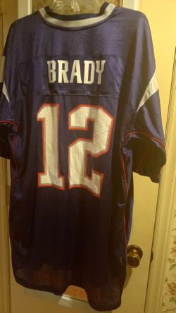 NFL # 12 NEW ENGLAND JERSEY