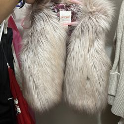 Kids Fur Vest 