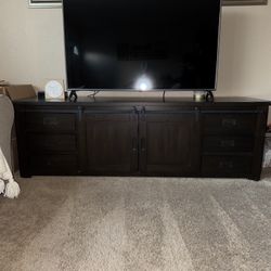 Solid Wood Costco Entertainment Center 