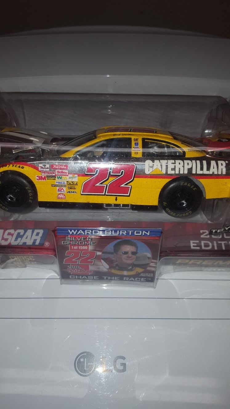 NASCAR Caterpillar 1/24 #22 race car. Diecast