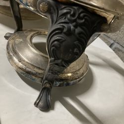 Antique Pan And Burner 