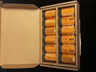 Amazon Basics D Cell Alkaline All-Purpose Batteries
