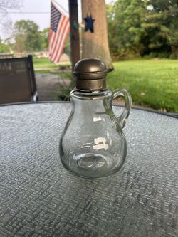 Antique Syrup Pitcher – Depression Era